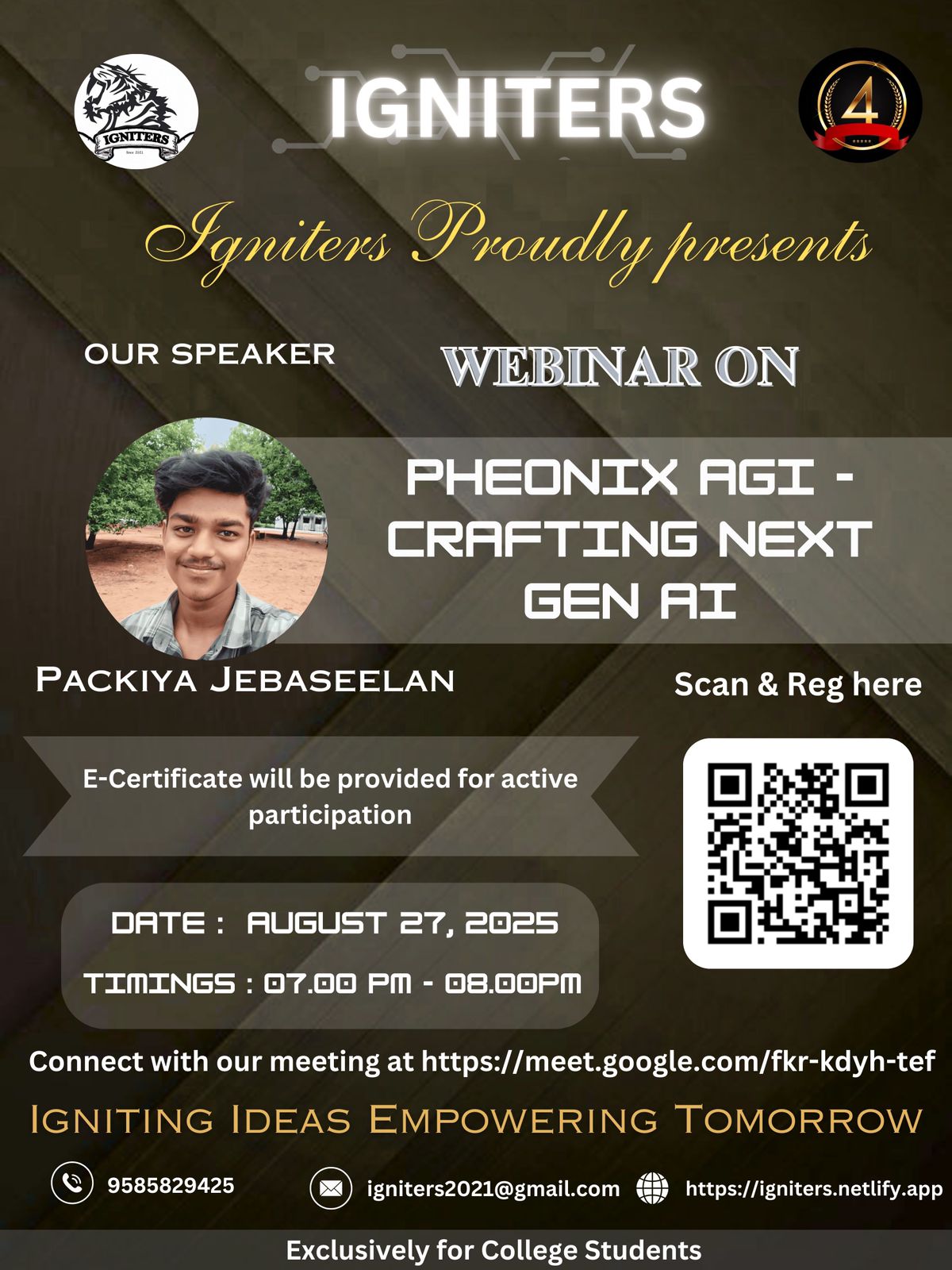 Pheonix AGI Webinar